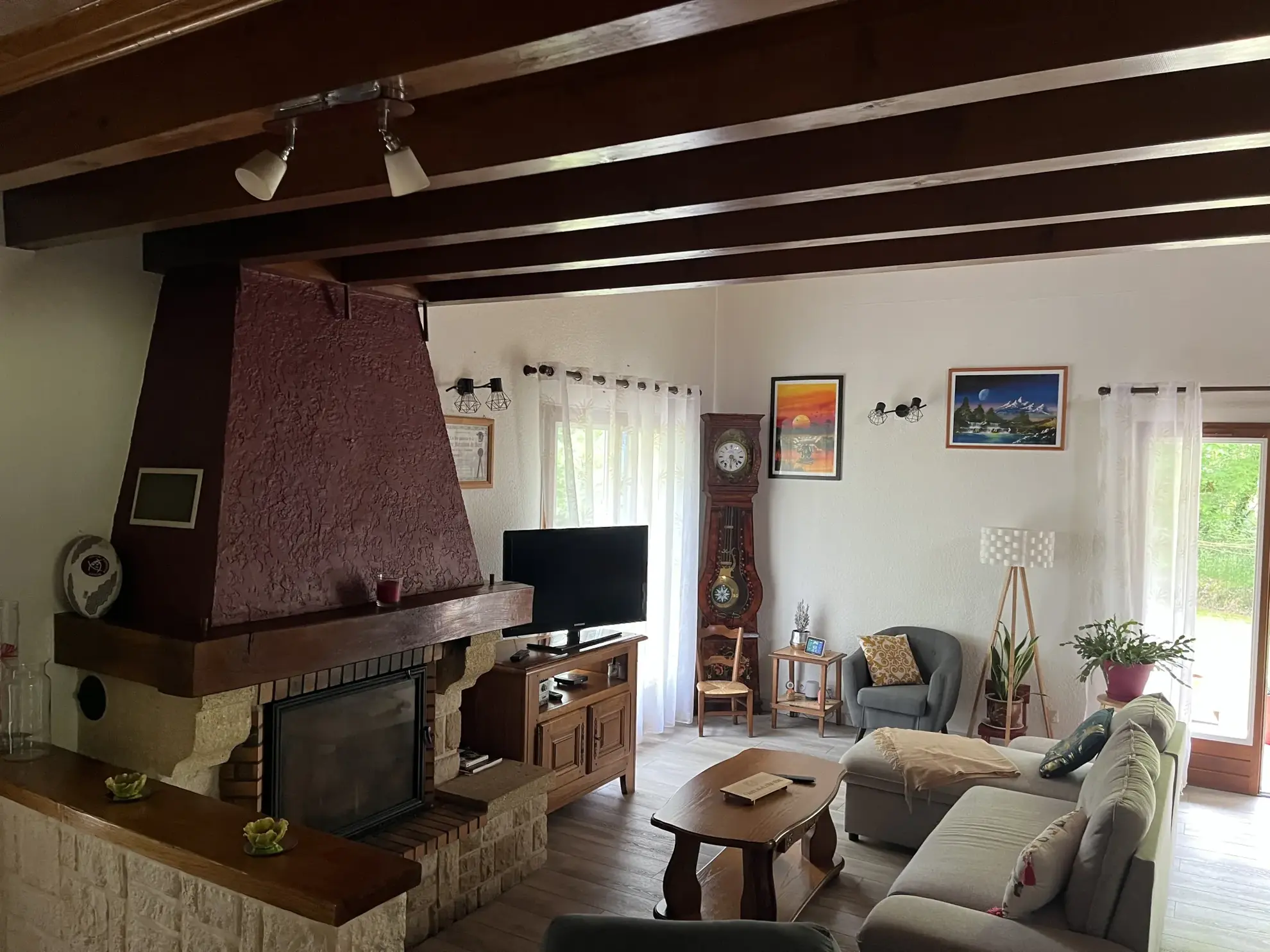 Maison 4 chambres à Lerm et Musset avec grand terrain et garage 