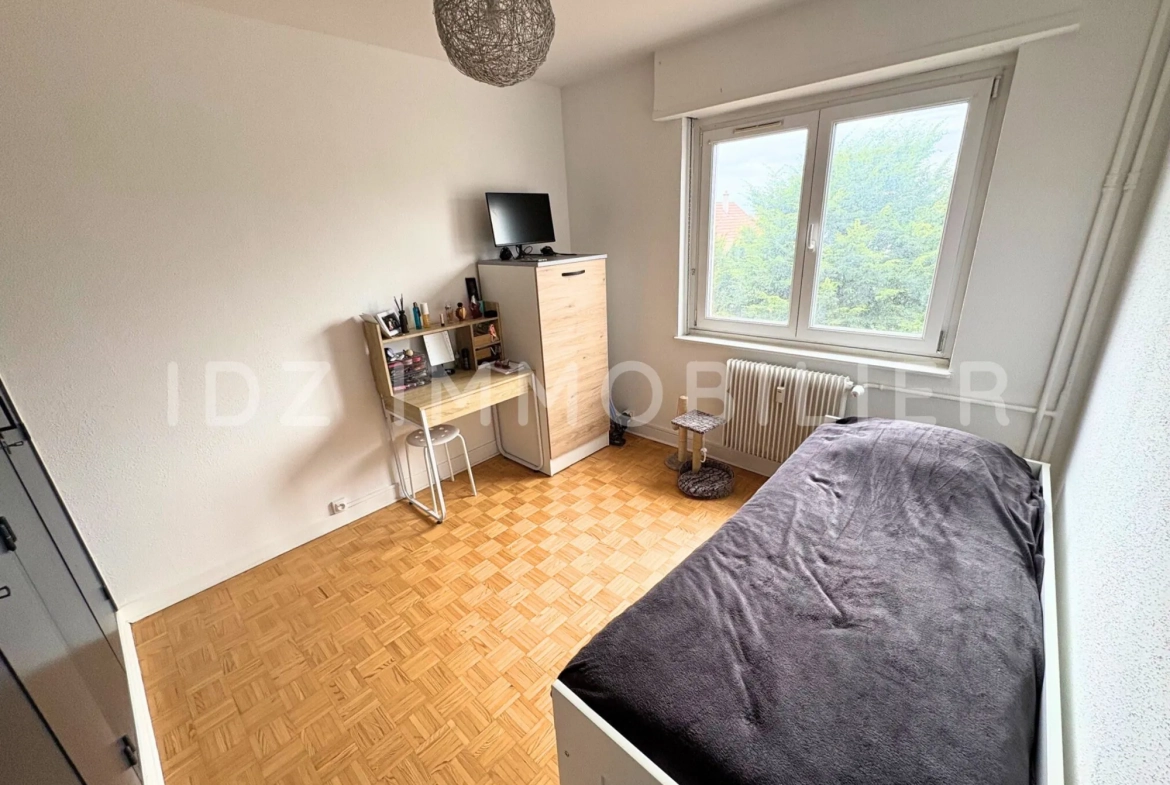 Appartement 3 pièces avec balcon à Riedisheim - Vente immobilière 
