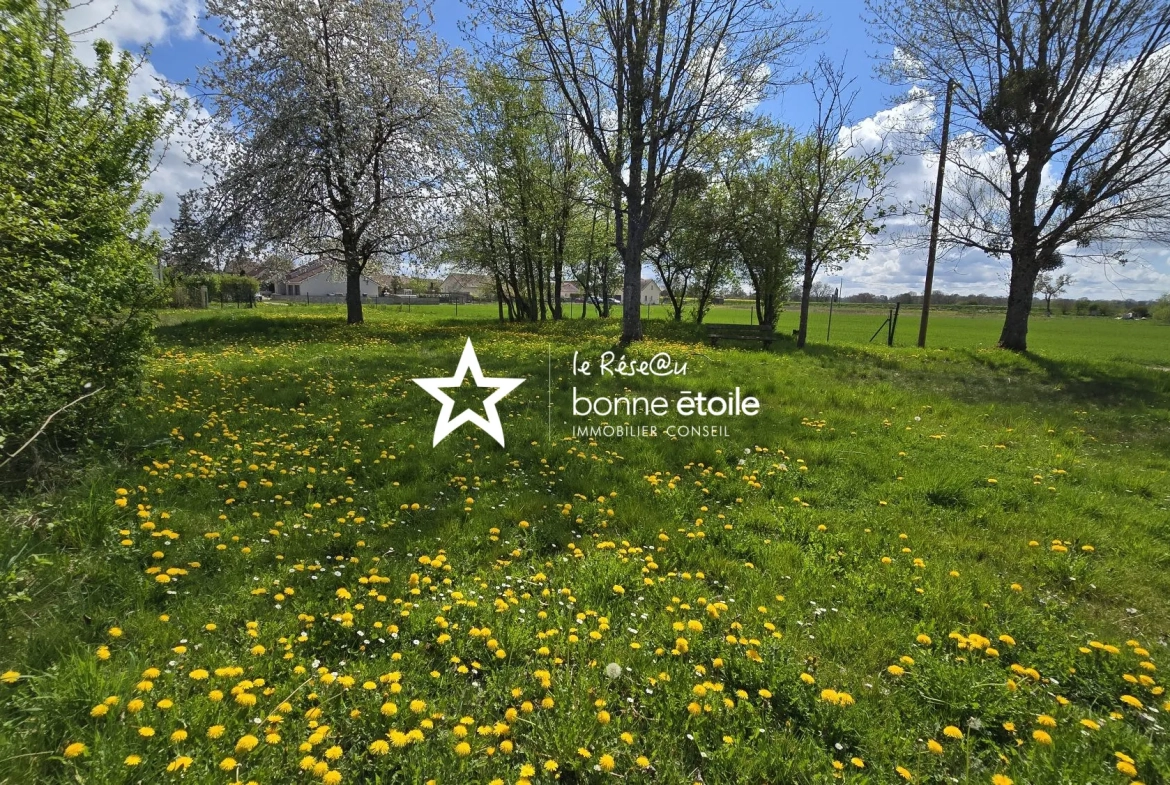 Terrain constructible à vendre à Richebourg – 1384 m² proche A5 