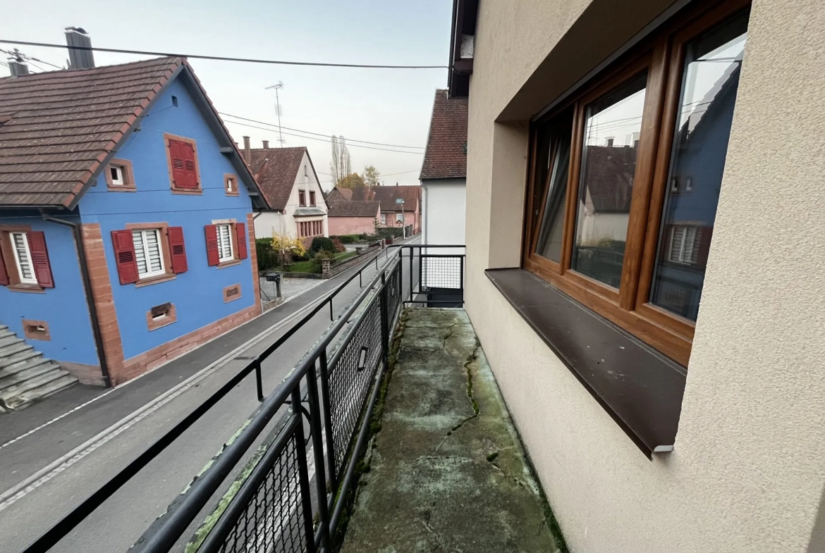 Maison à Zinswiller avec deux appartements et potentiel d'agrandissement 
