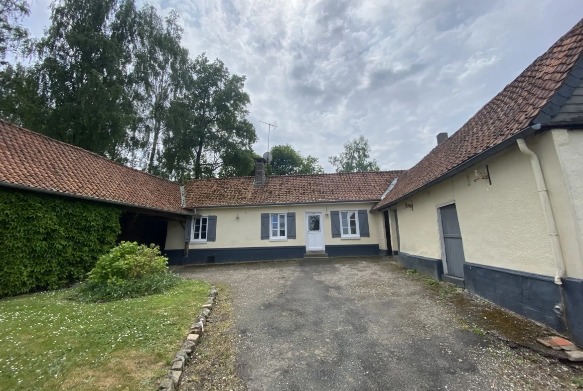 Maison de campagne à Machy avec jardin et parking – 73 m² 