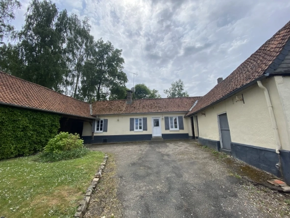 Maison de campagne à Machy avec jardin et parking – 73 m²