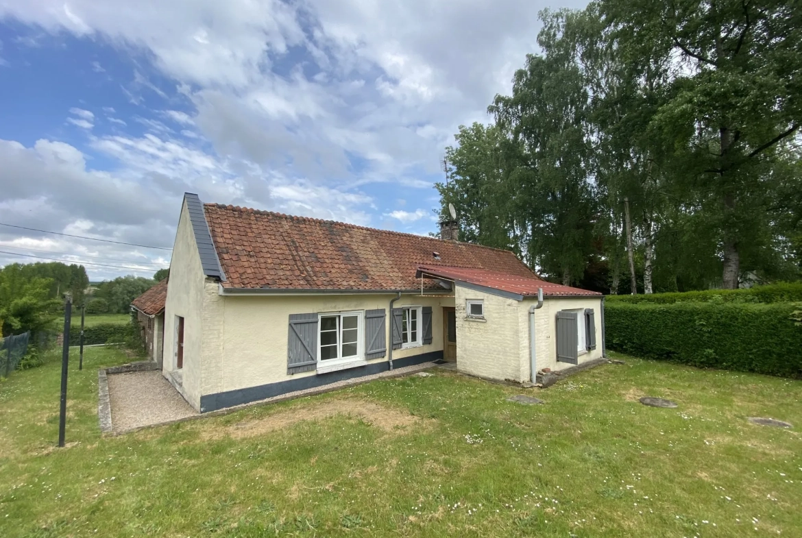 Maison de campagne à Machy avec jardin et parking – 73 m² 