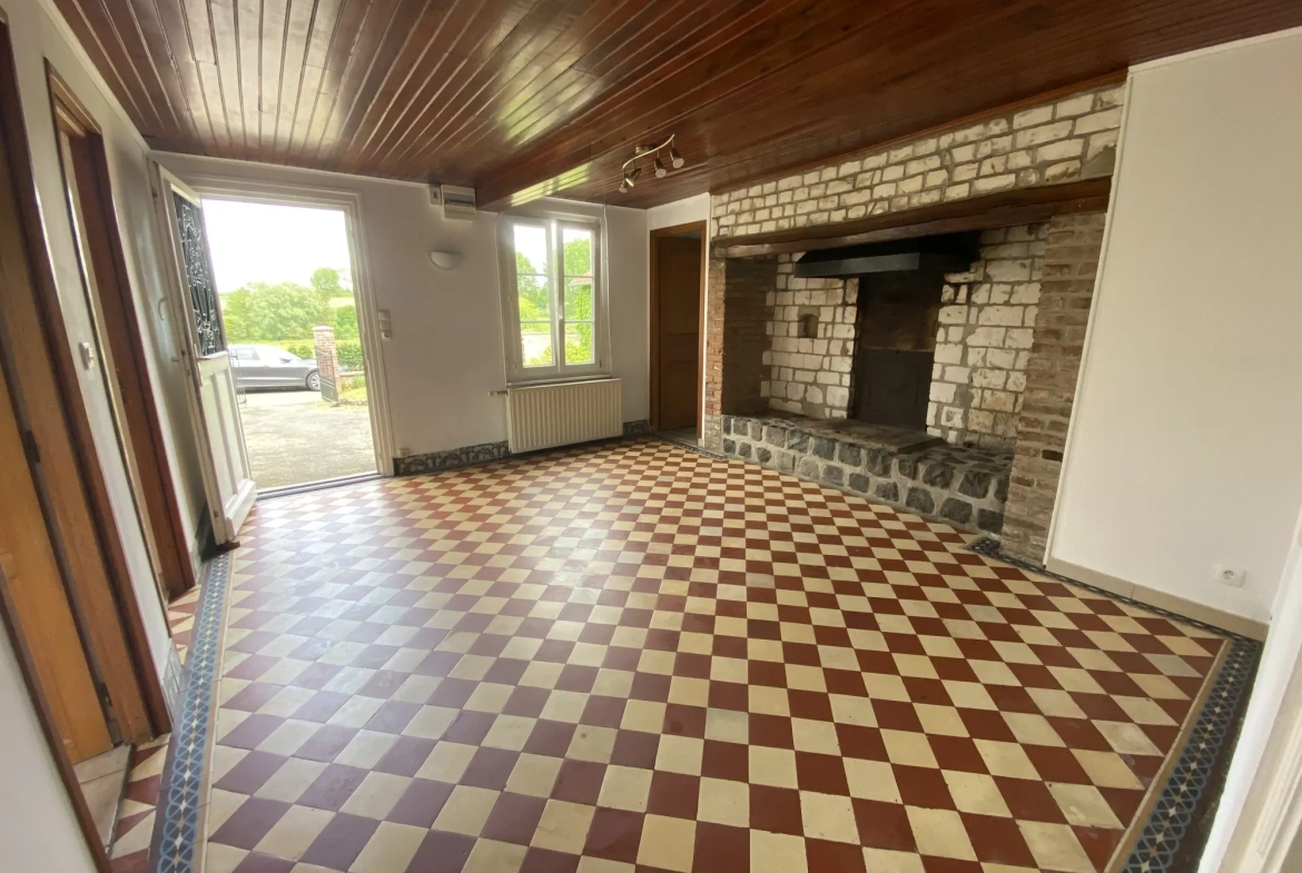 Maison de campagne à Machy avec jardin et parking – 73 m² 