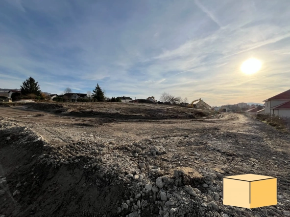 Parcelle constructible à Belley de 591 m² dans quartier résidentiel