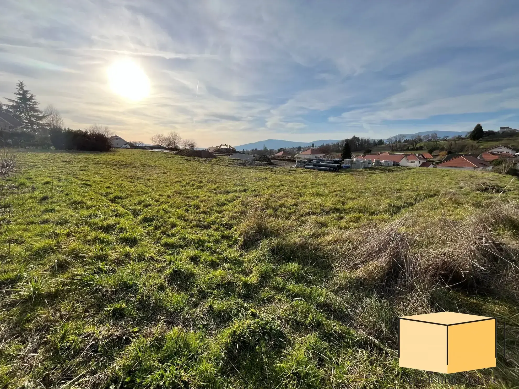 Parcelle constructible à Belley de 591 m² dans quartier résidentiel 