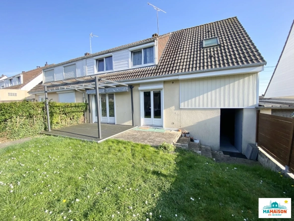 Maison de 95 m² avec 4 chambres, jardin et garage à Moreuil