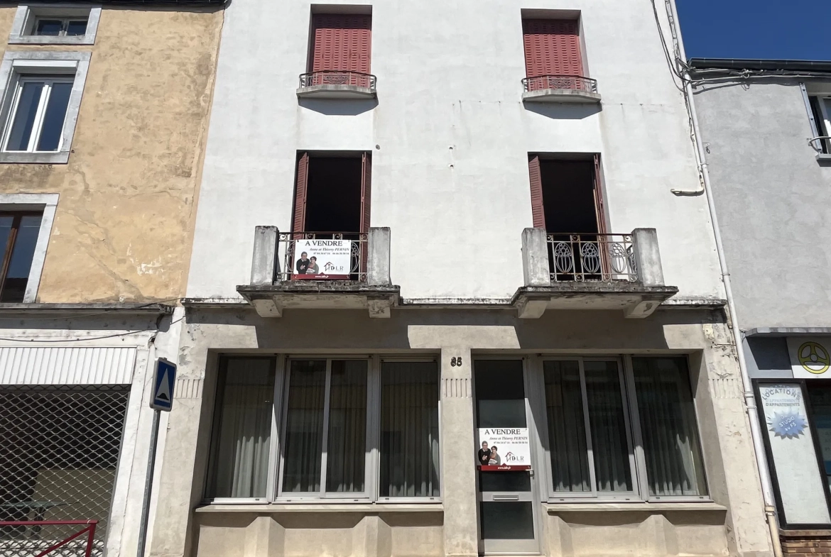 Charmante maison de ville de 186 m² avec jardin à Bourbonne-les-Bains 