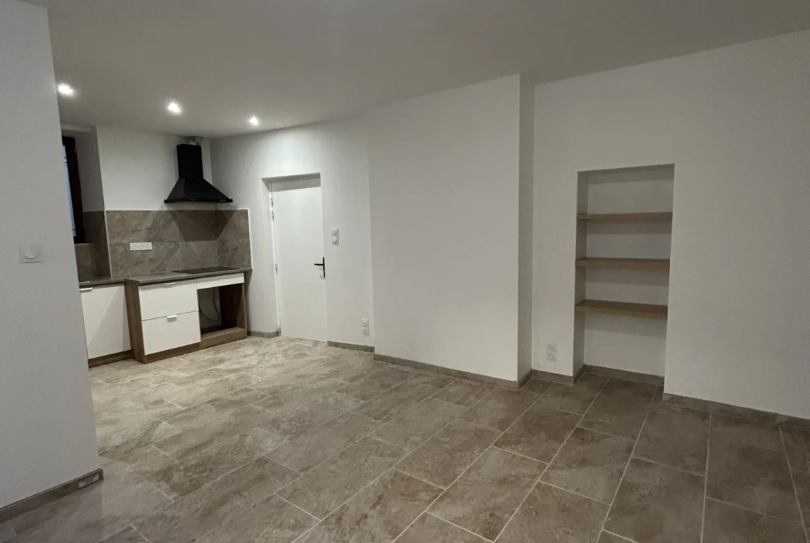 Appartement T2 entièrement rénové au centre d'Aubenas - Idéal investisseur ou premier achat 