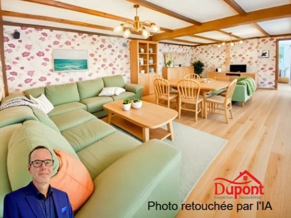 Maison à vendre à Quievrechain avec jardin et garage - 113 m²