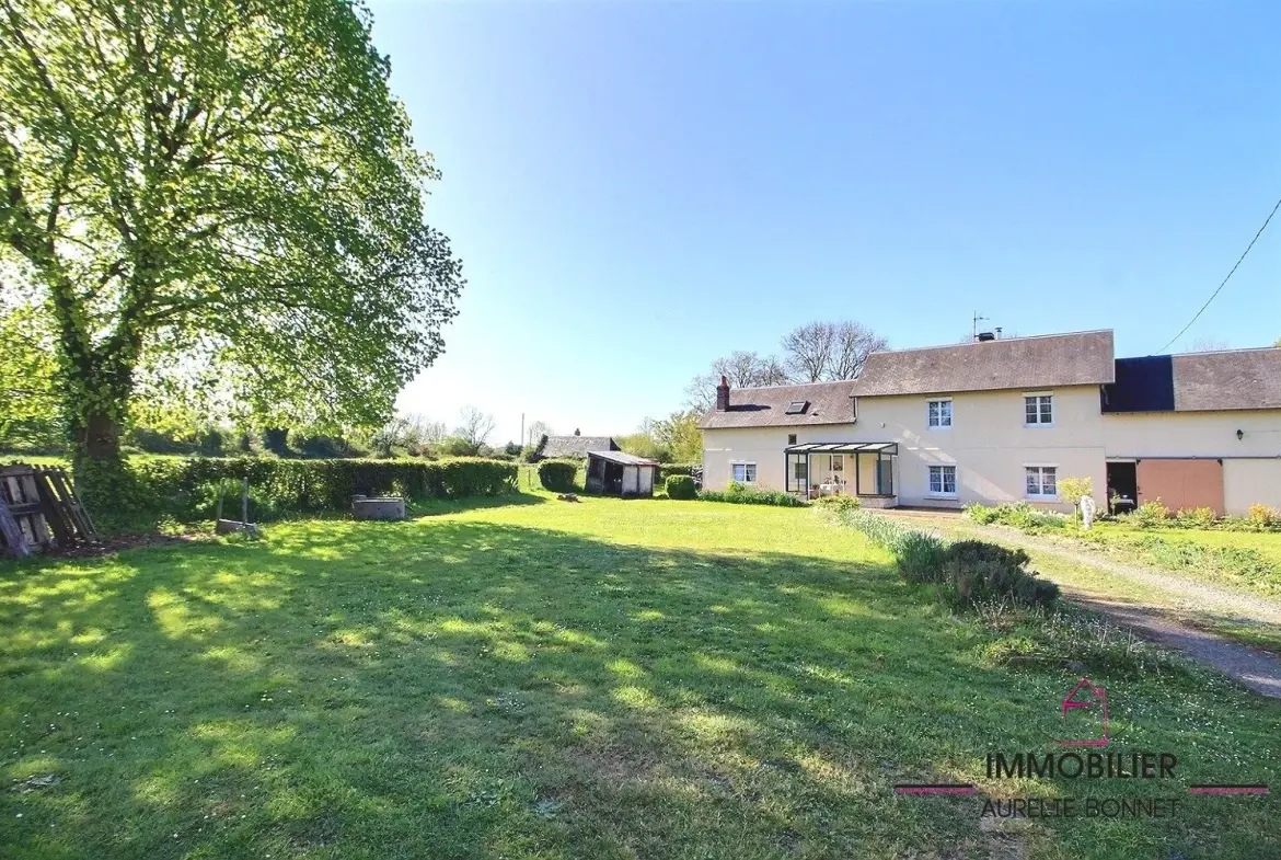 Maison de campagne à vendre à Marolles, 6 pièces, 4 chambres, terrain 1600 m² 
