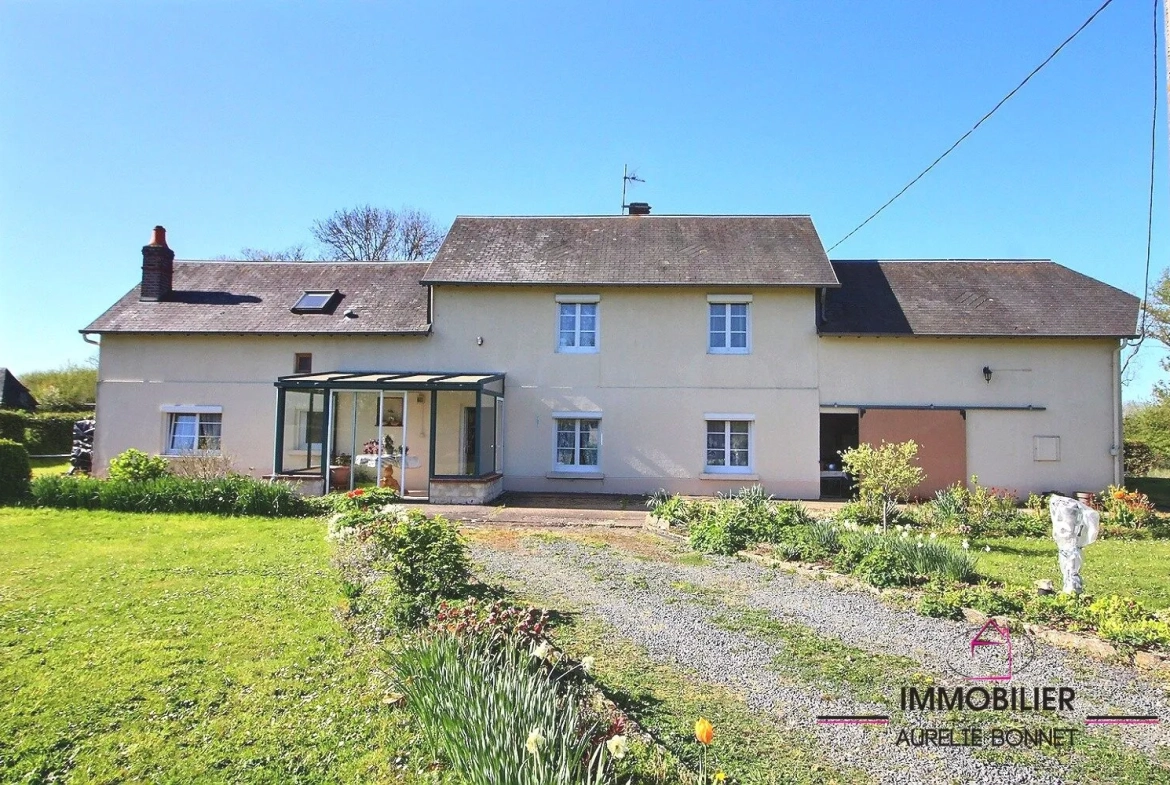 Maison de campagne à vendre à Marolles, 6 pièces, 4 chambres, terrain 1600 m² 