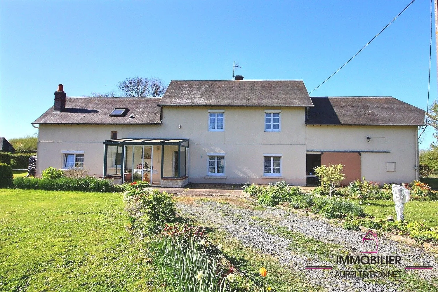Maison de campagne à vendre à Marolles, 6 pièces, 4 chambres, terrain 1600 m² 