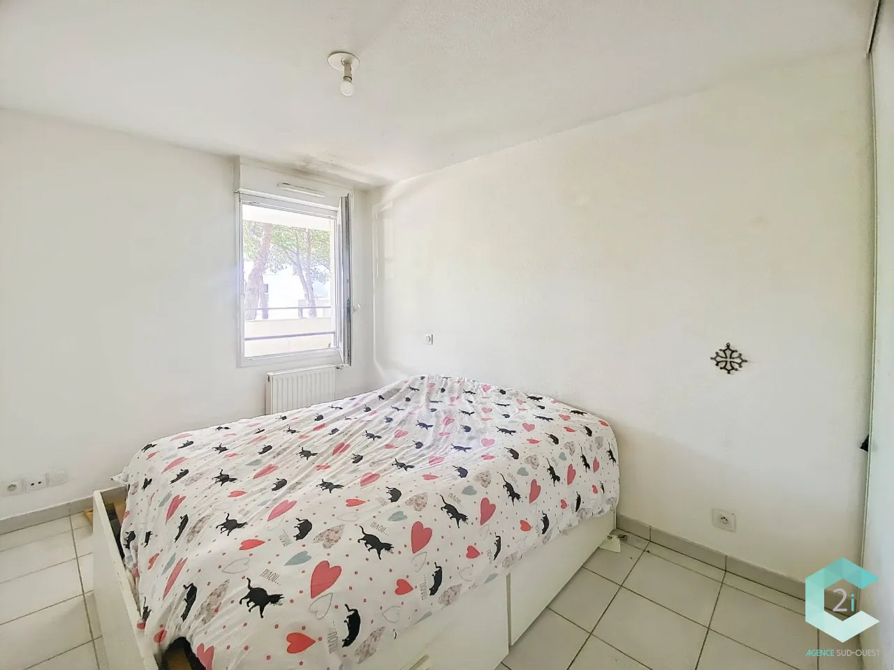 Acheter un appartement T3 lumineux de 56,65 m² à Montpellier dans une résidence calme avec garage 