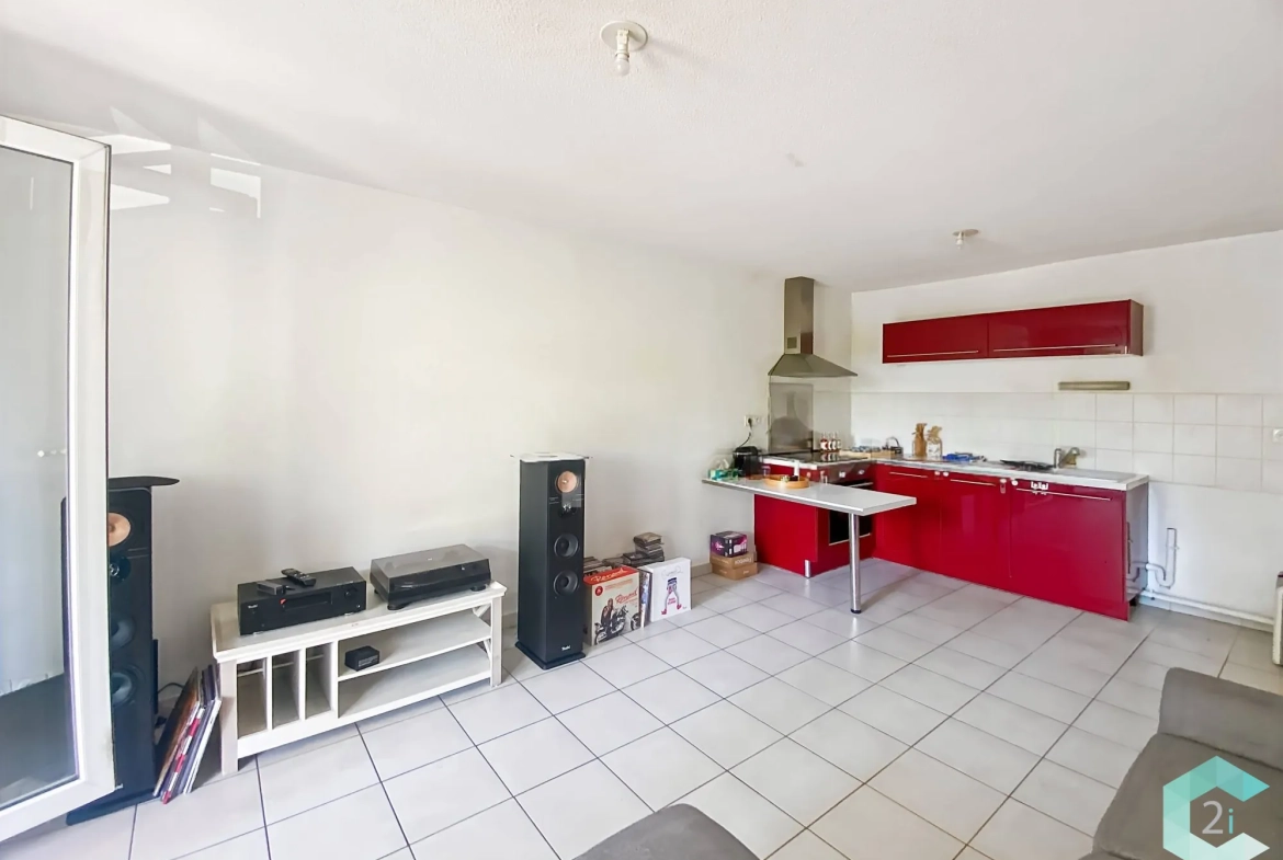 Acheter un appartement T3 lumineux de 56,65 m² à Montpellier dans une résidence calme avec garage 