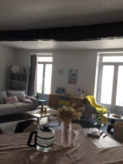 Appartement cosy en basse ville de Quimperlé, 2 pièces avec potentiel de seconde chambre 