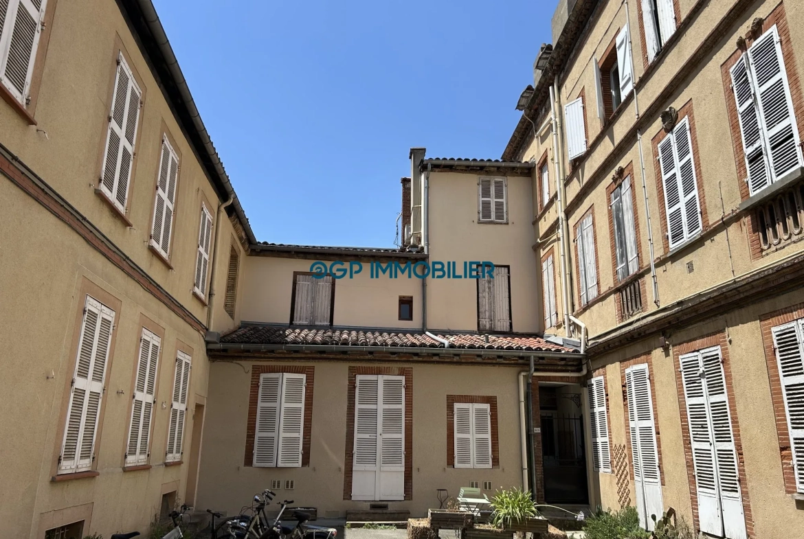Appartement T2/BIS/T3 à Toulouse proche Jeanne d'Arc, idéal investisseur ou résident principal 