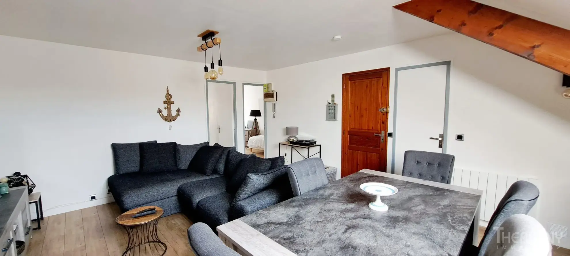 Appartement T3 lumineux avec vue sur Le Tréport à vendre, à 100 m de la plage 