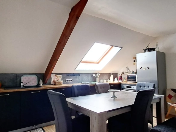 Appartement T3 lumineux avec vue sur Le Tréport à vendre, à 100 m de la plage