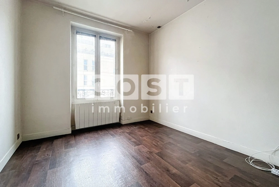 Studio à vendre à Levallois-Perret - 20m² avec cave - Bon potentiel investissement 