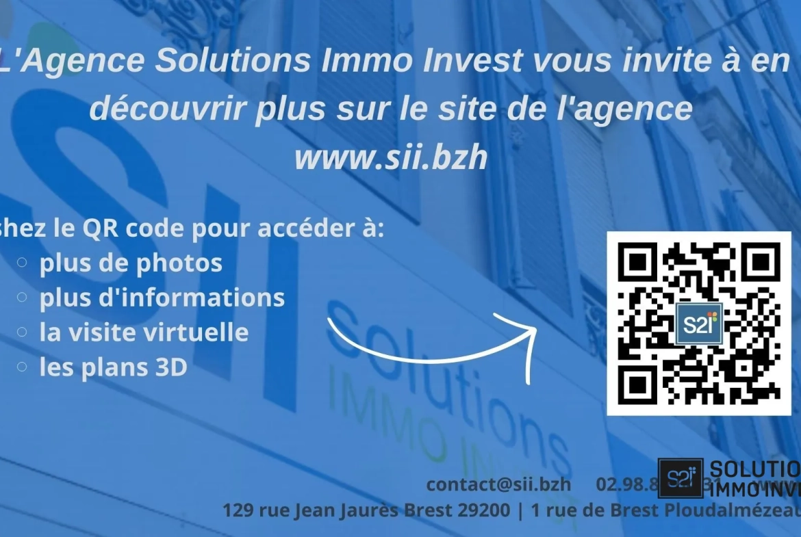 Appartement T3 de 54 m² en plein centre de Brest - Idéal investissement ou premier achat 