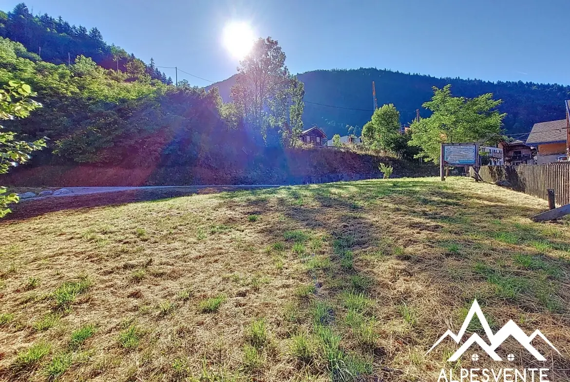 Terrain constructible à Le Biot de 302 m² - Projet immobilier prêt à bâtir 