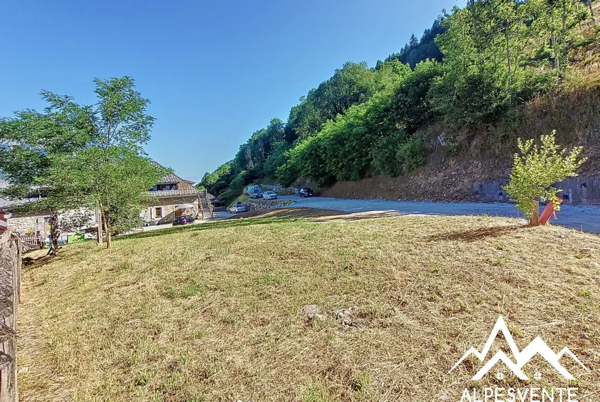 Terrain constructible à Le Biot de 302 m² - Projet immobilier prêt à bâtir 