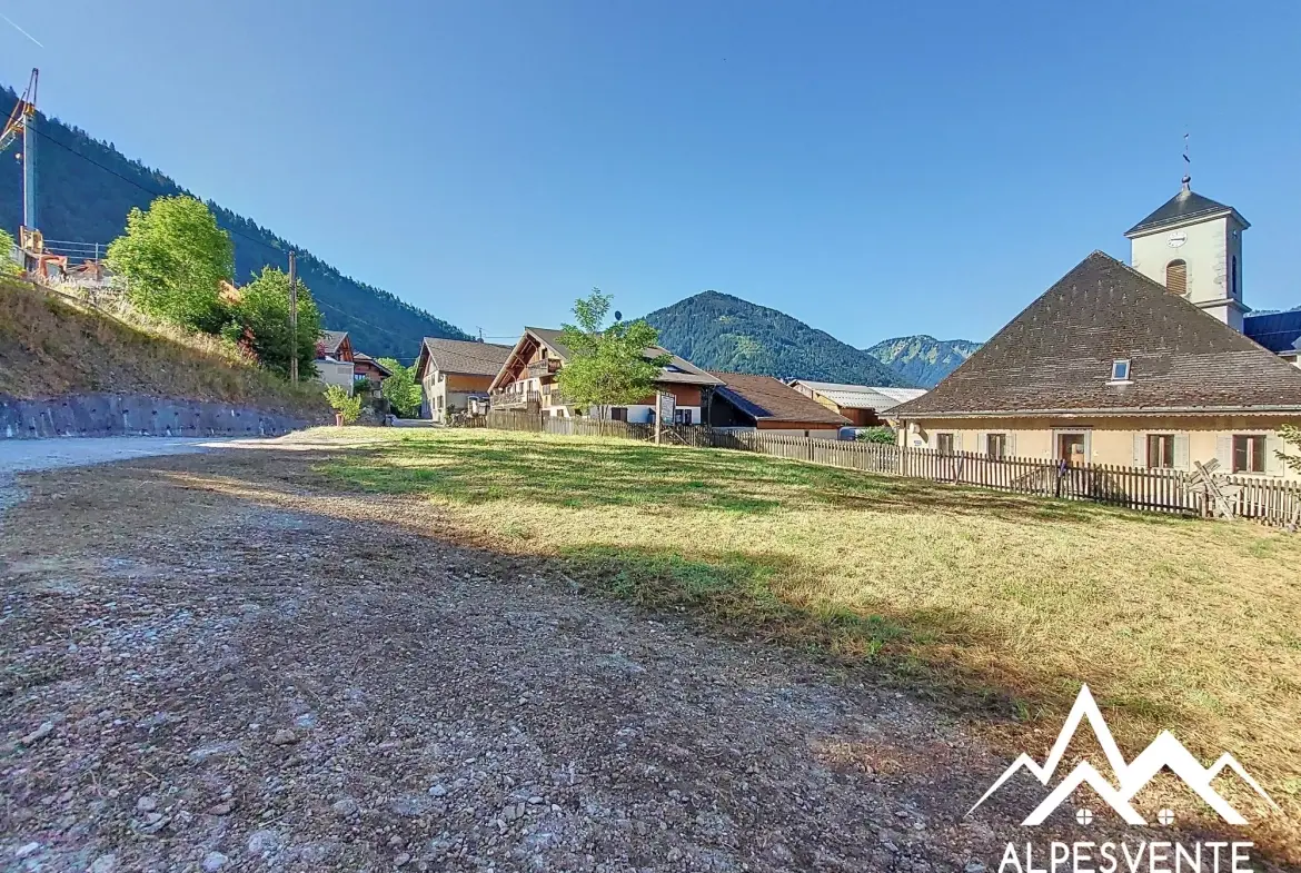 Terrain constructible à Le Biot de 302 m² - Projet immobilier prêt à bâtir 