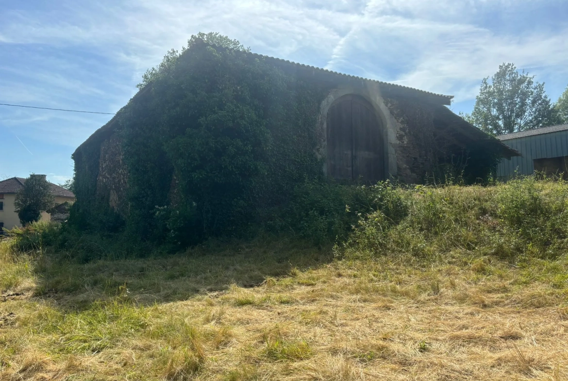 Maison Auvergnate à rénover avec jardin, proche Maurs-la-Jolie 