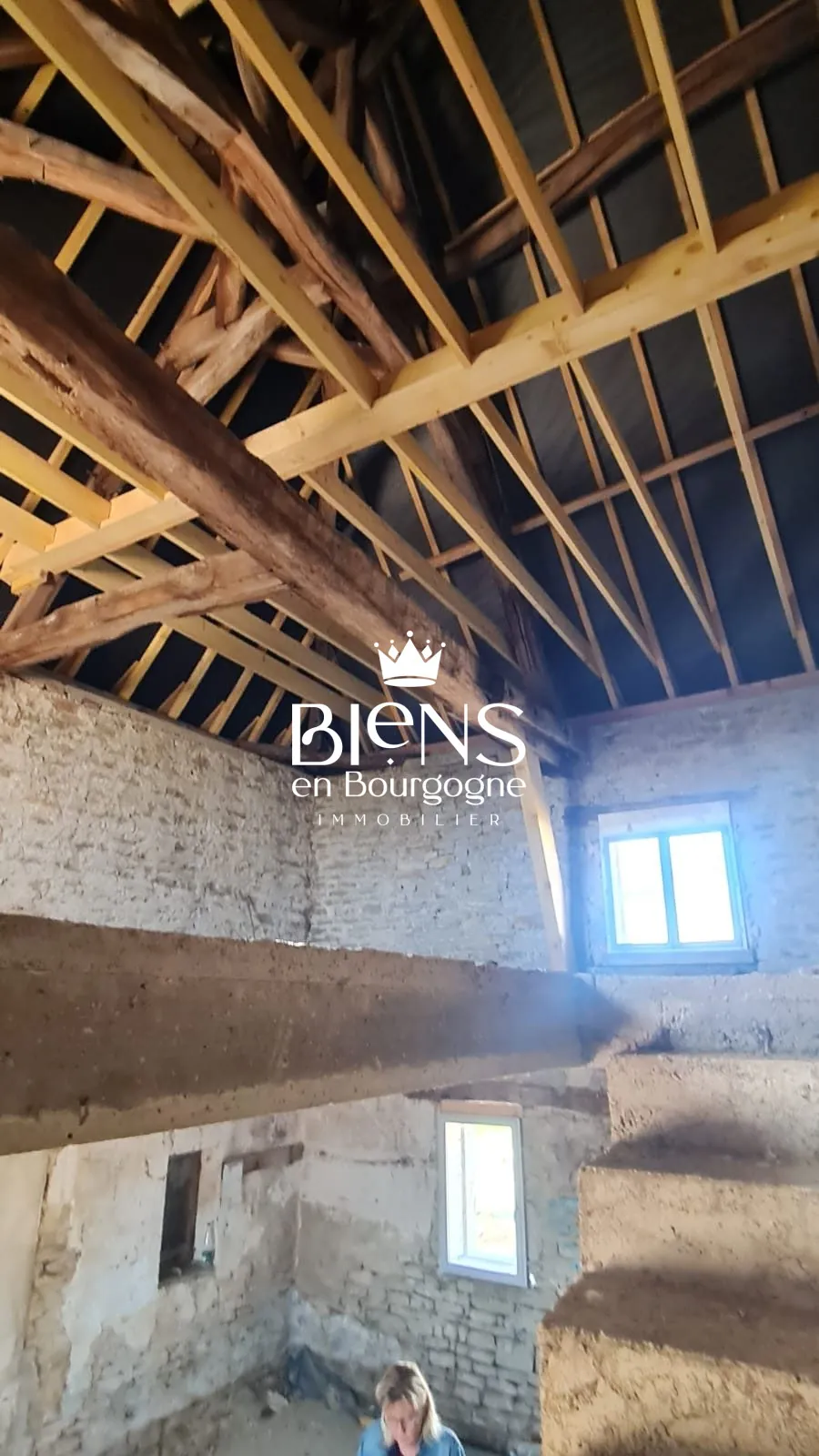 Maison à aménager de 81 m² dans un village dynamique proche de Beaune 