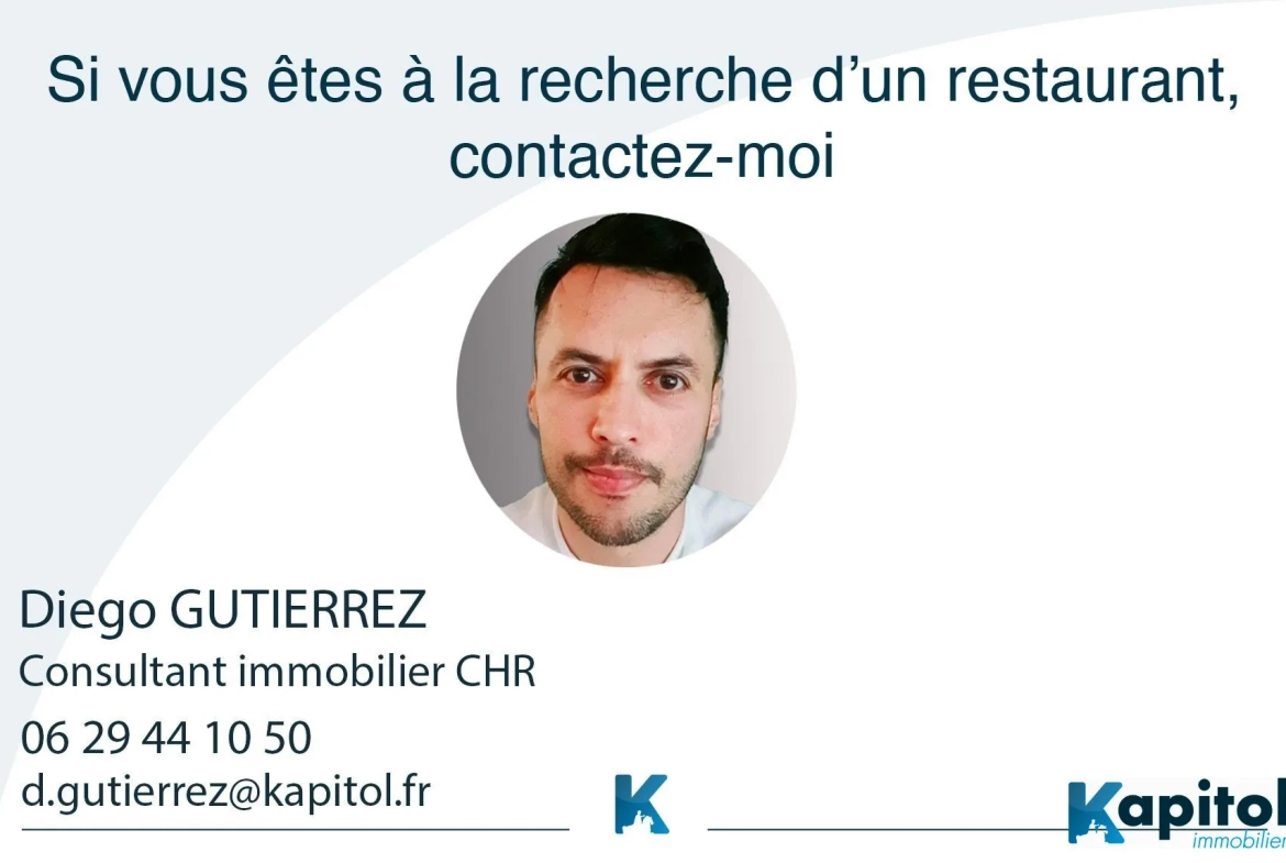 Fonds de commerce restauration rapide à Paris 6 - Emplacement exceptionnel 