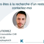 Fonds de commerce restauration rapide à Paris 6 - Emplacement exceptionnel