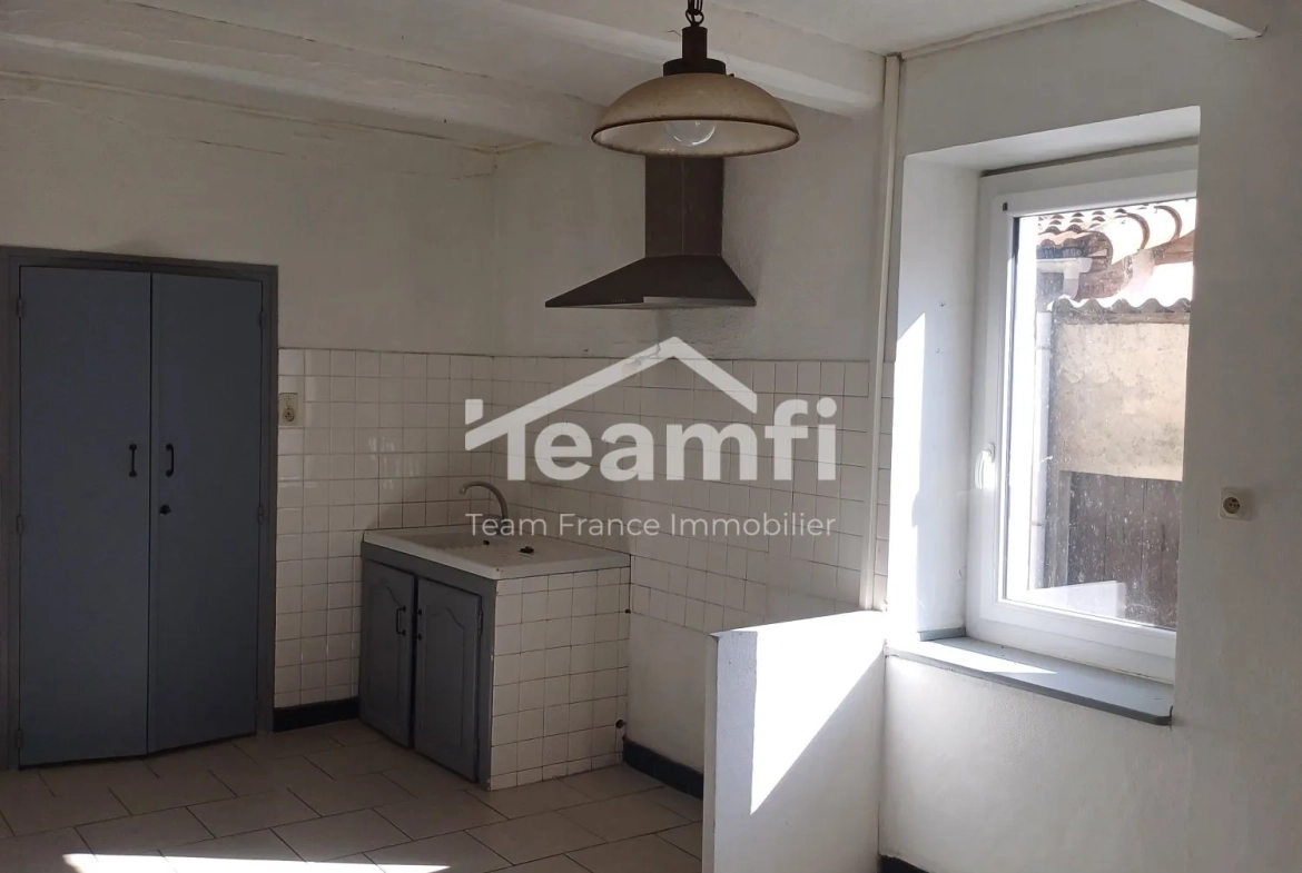 Maison à vendre à Prades avec grand jardin et potentiel d'investissement 