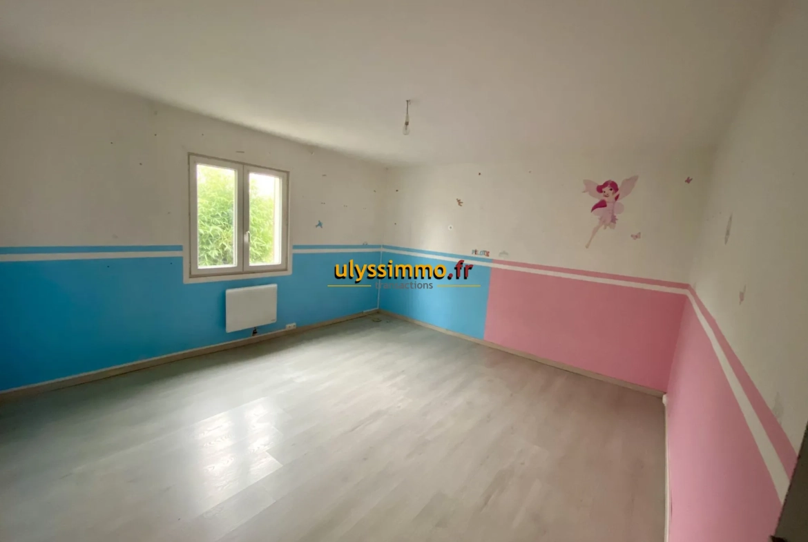 Maison de plain-pied à Warvillers avec jardin et terrasse orientée sud 