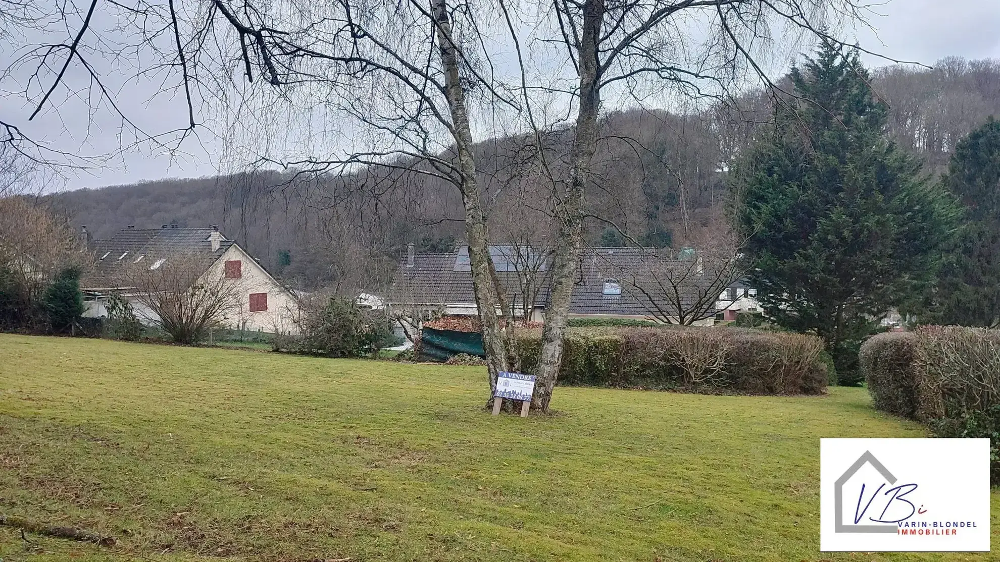 Terrain constructible à vendre à Gruchet-le-Valasse de 750 m² 