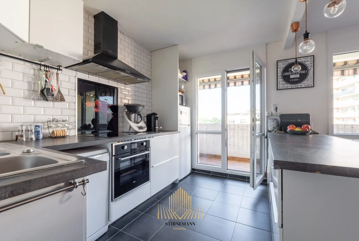 Appartement à vendre à Neudorf, Strasbourg – 71 m² avec balcon 