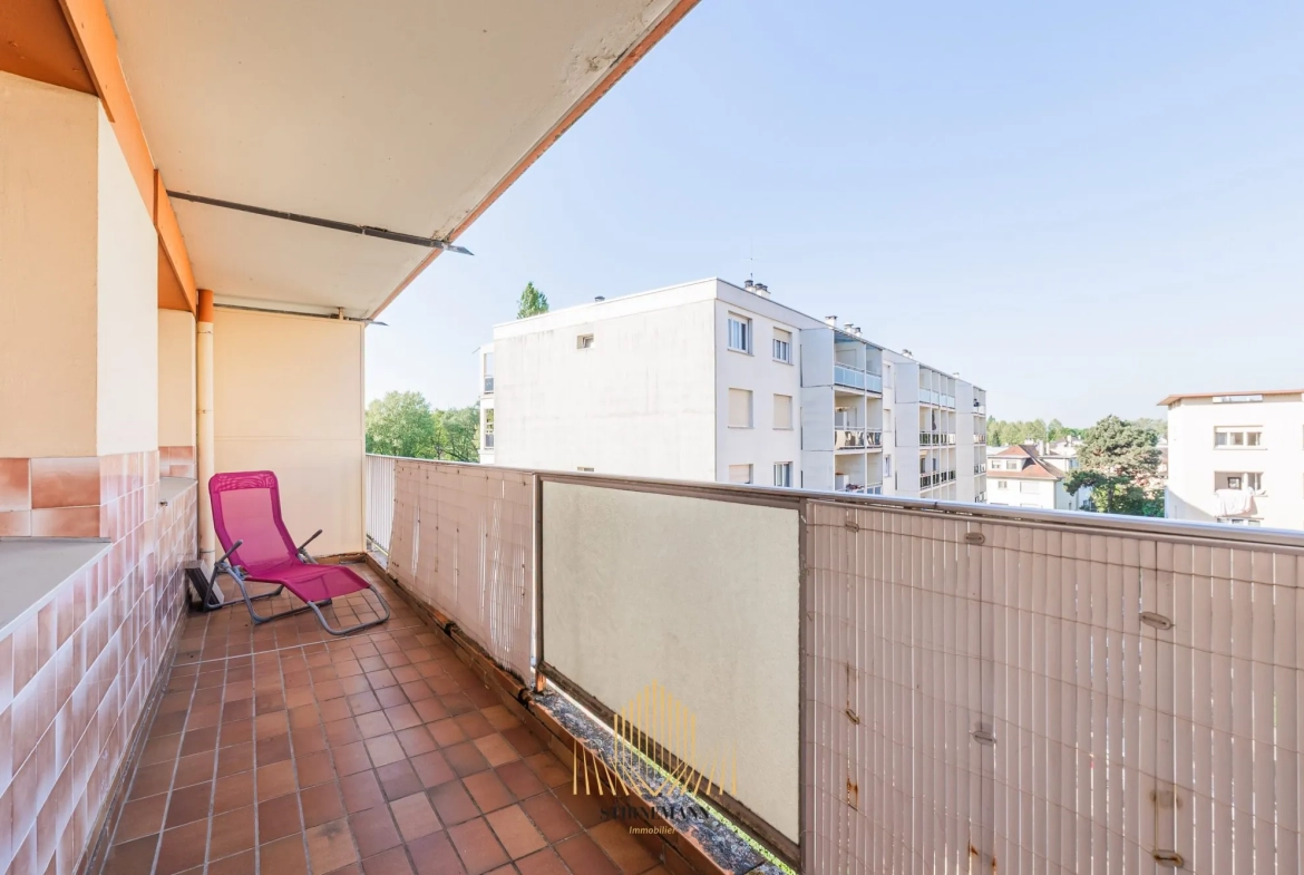 Appartement à vendre à Neudorf, Strasbourg – 71 m² avec balcon 
