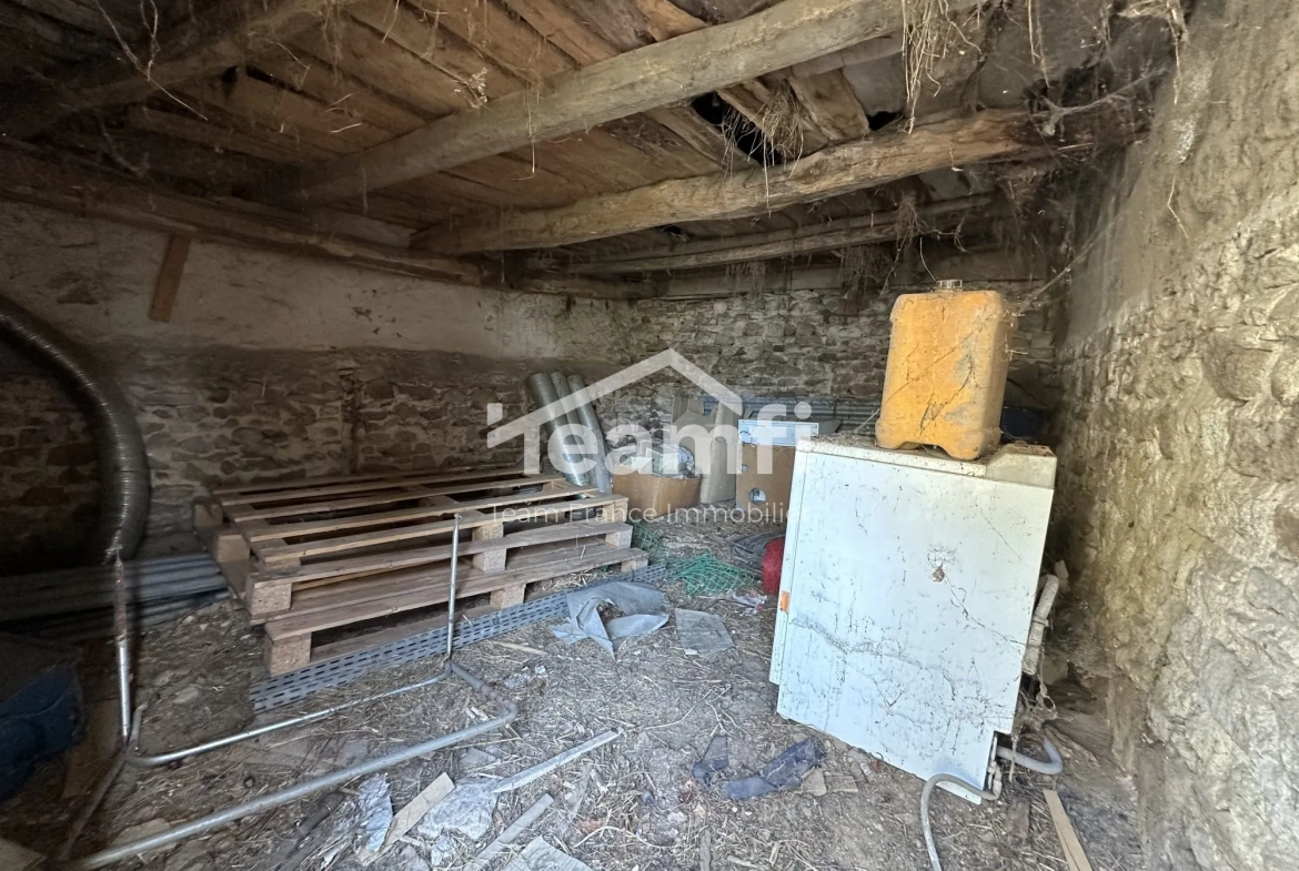 Maison de 71 m² à Lezoux avec deux granges et potentiel d'investissement 