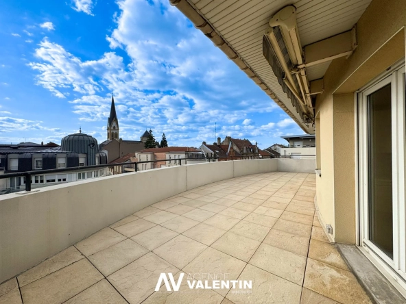 Bel appartement 2 pièces avec terrasse et garage à Montigny-lès-Metz