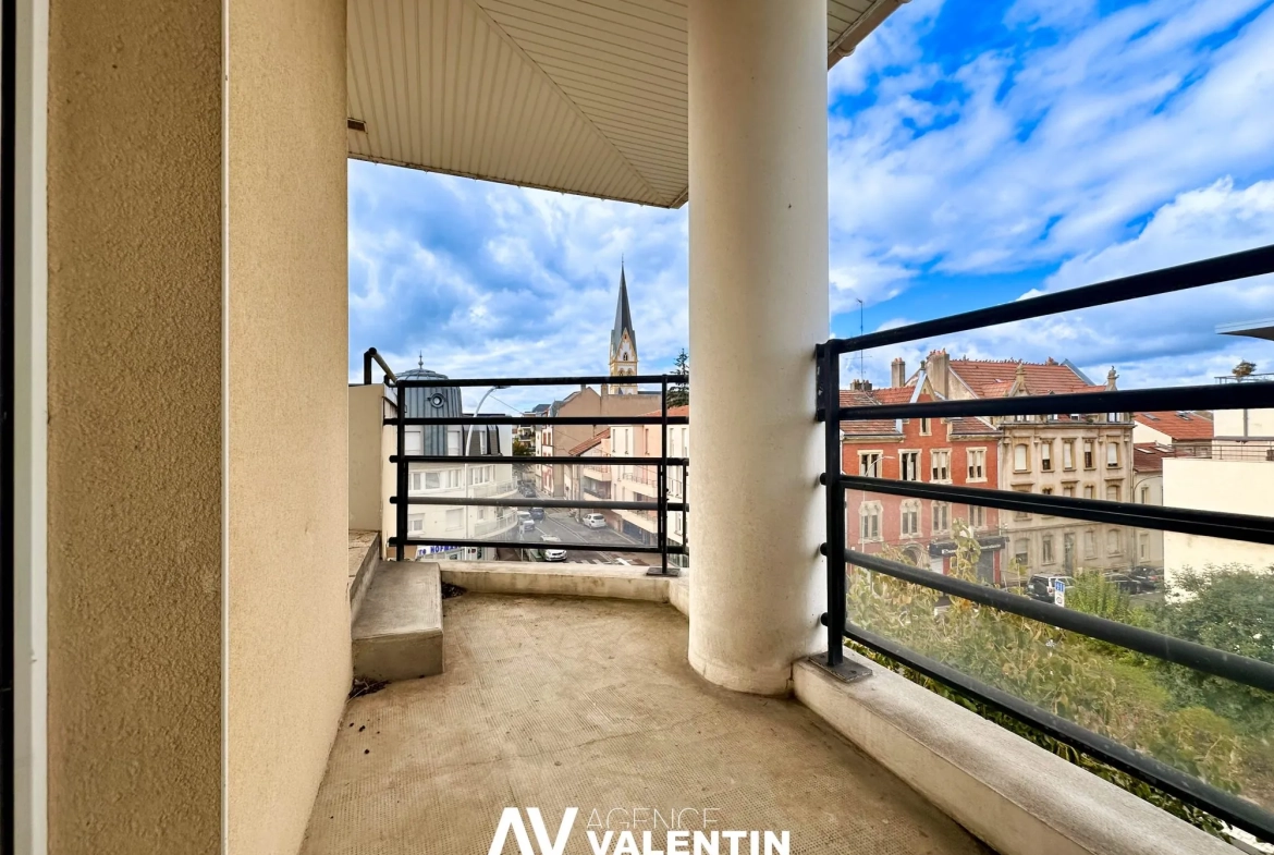 Bel appartement 2 pièces avec terrasse et garage à Montigny-lès-Metz 