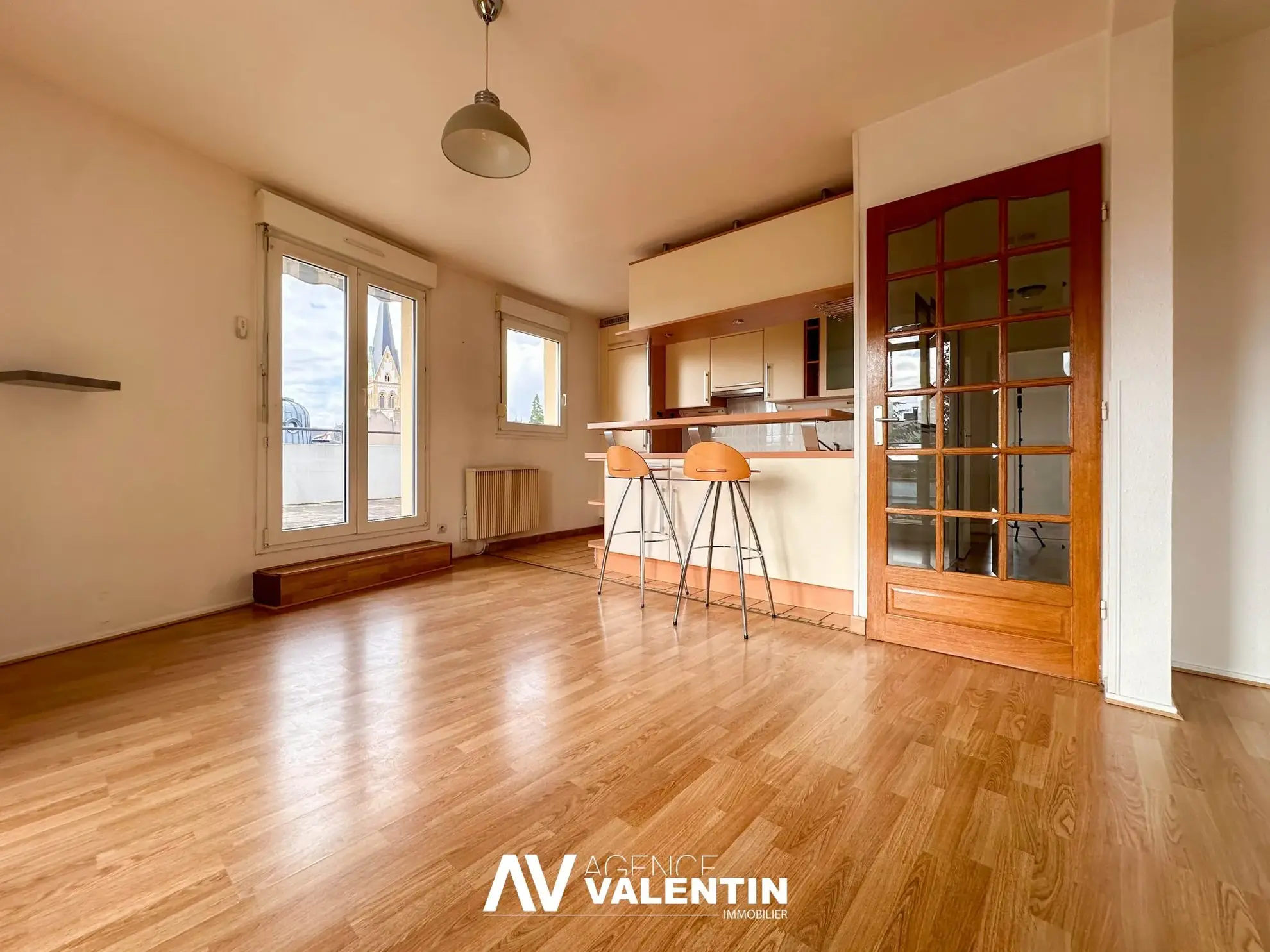 Bel appartement 2 pièces avec terrasse et garage à Montigny-lès-Metz 