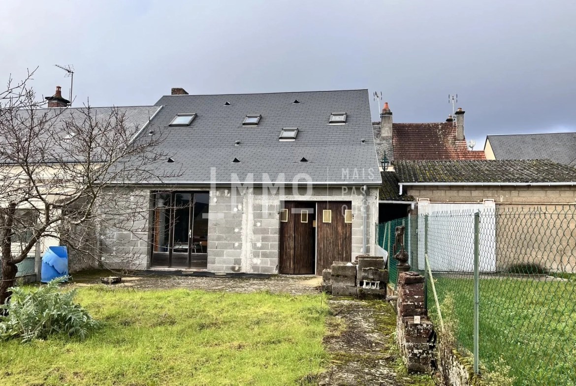 Maison mitoyenne à Bessé-sur-Braye avec terrasse et jardin - Idéal investisseur ou primo-accédant 