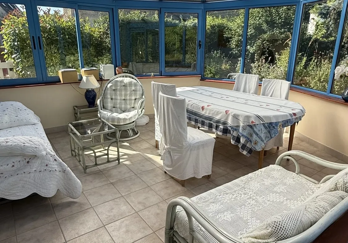 Longère en pierre avec jardin et potager à Villedieu - Charmante propriété rurale 