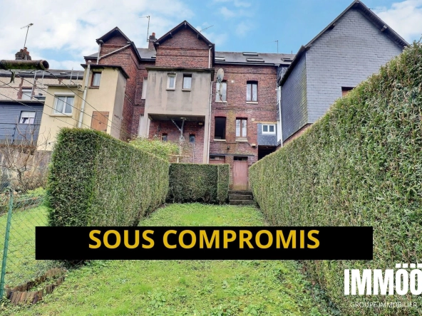 Maison de ville avec jardin, cave et terrasse à Malaunay