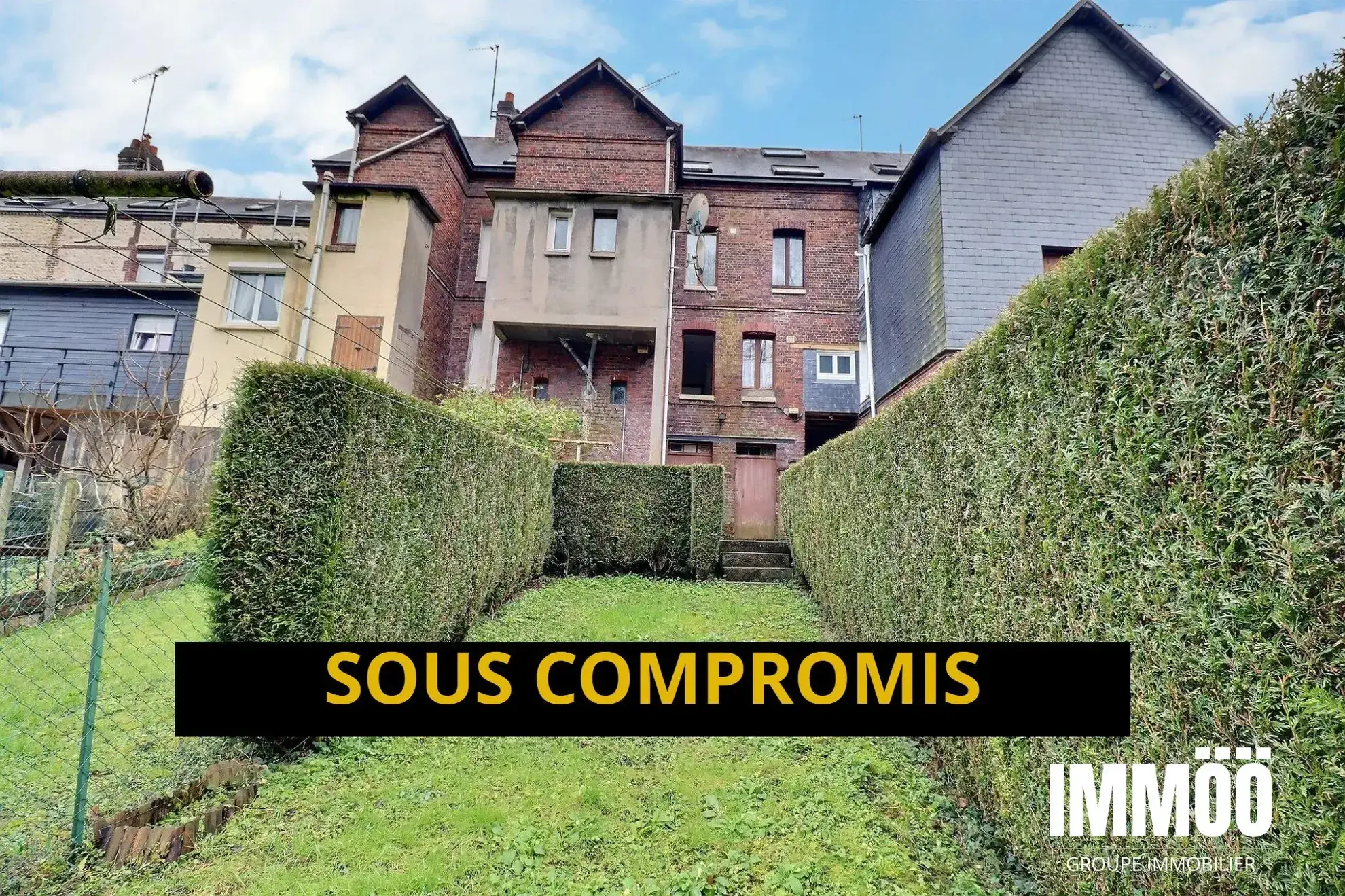 Maison de ville avec jardin, cave et terrasse à Malaunay 