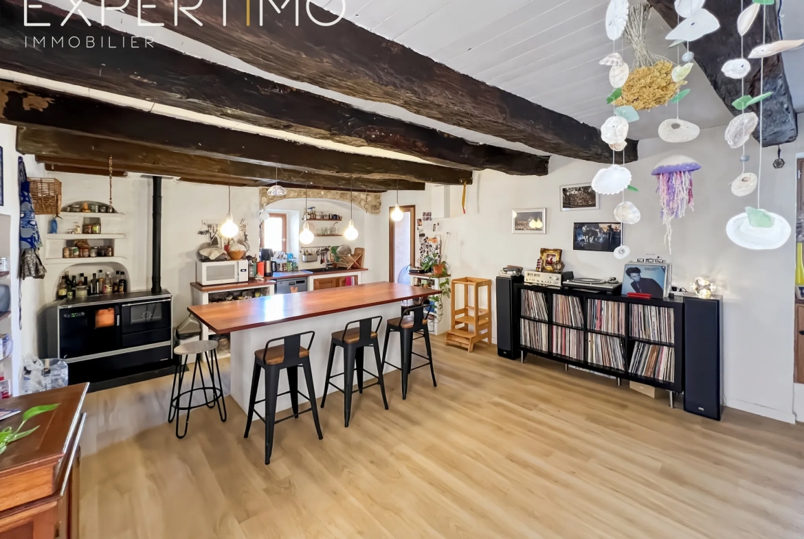 Maison de village rénovée avec 3 chambres près de Montpellier 