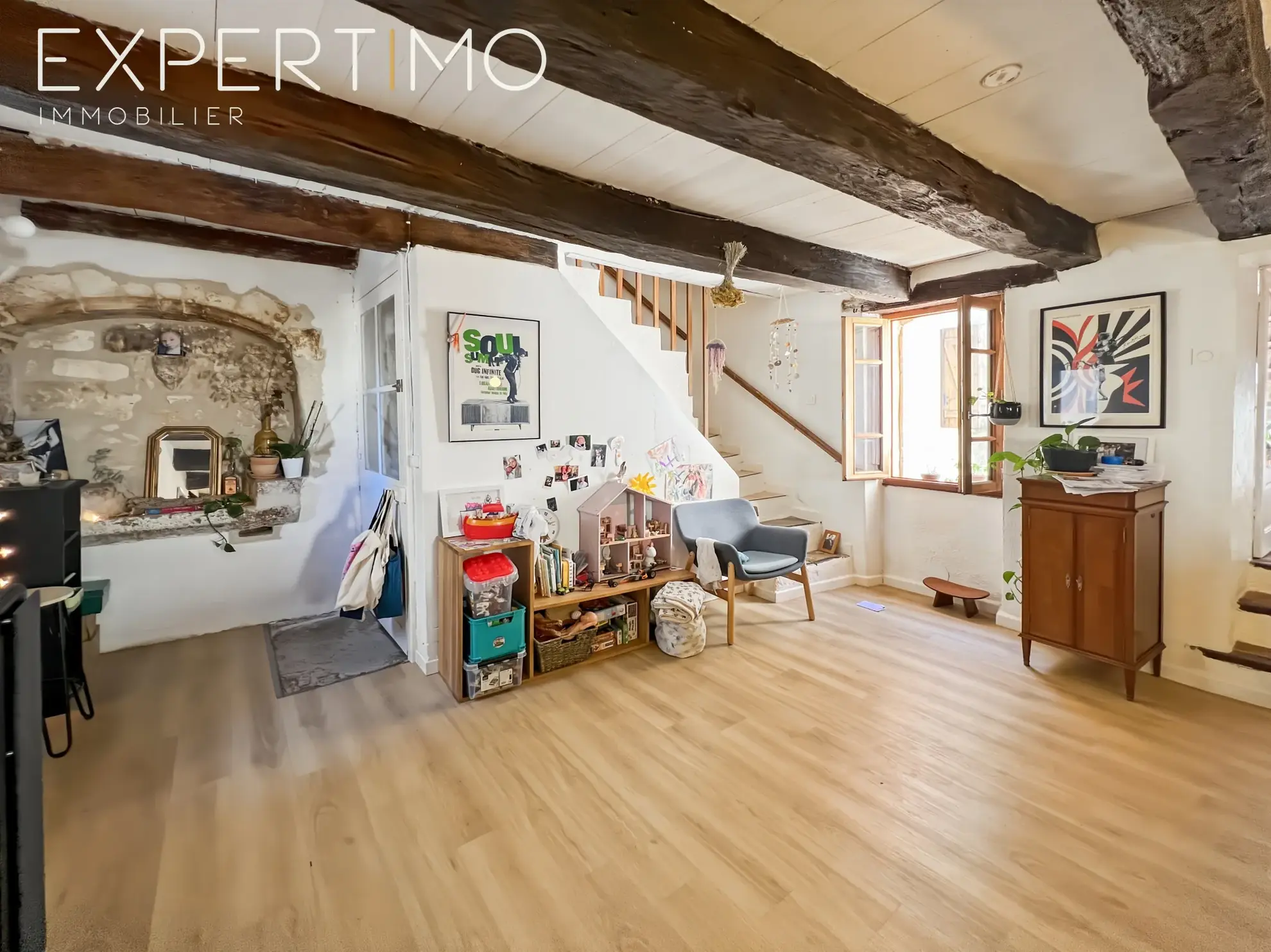 Maison de village rénovée avec 3 chambres près de Montpellier 