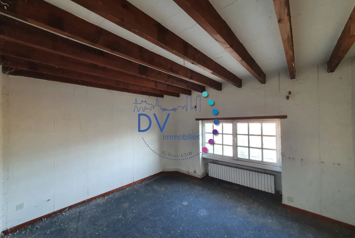 Maison ancienne à rénover à Amplepuis à seulement 485 €/m² 