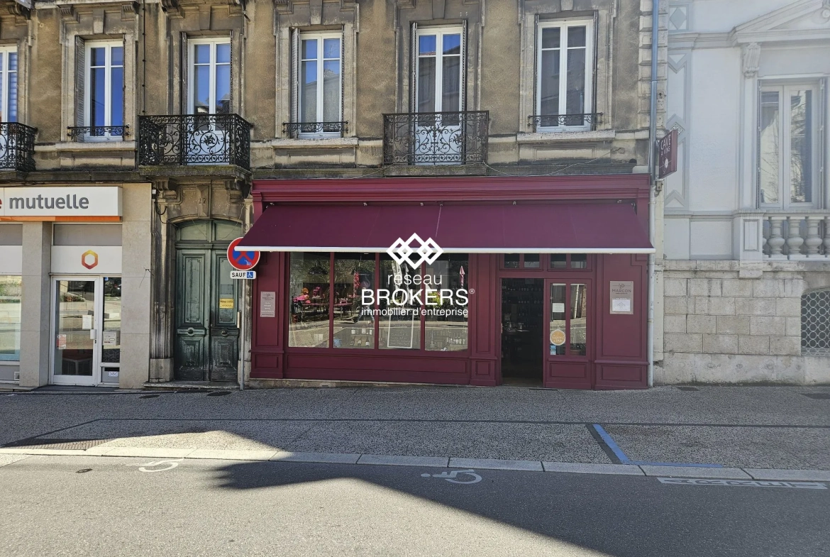 Fonds de commerce spécialisé en caviste et épicerie fine à Bourg-en-Bresse 