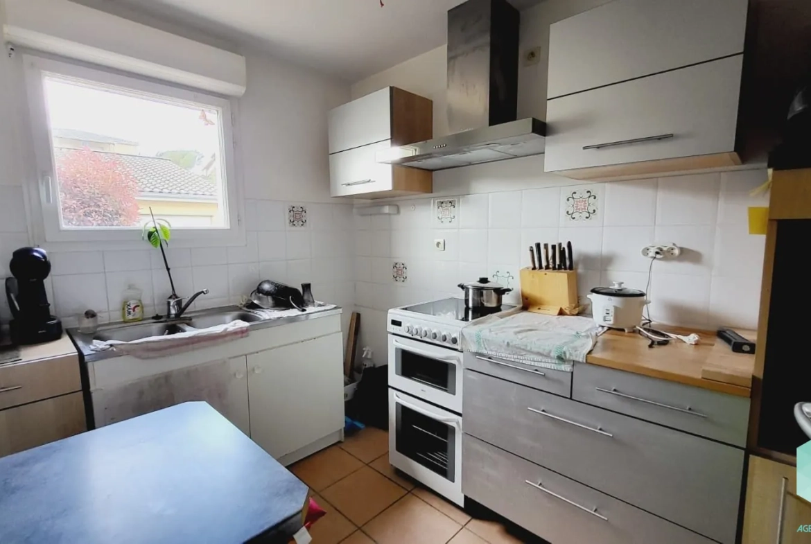 Villa T3 à Carcassonne avec jardin, garage et location en cours 